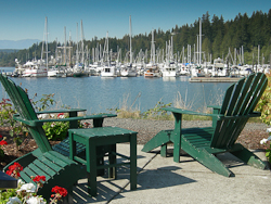 Overlook at the Port Ludlow marina