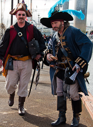 Pirates on the pier