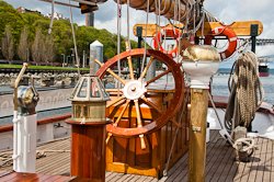 Wheel of Zodiac schooner